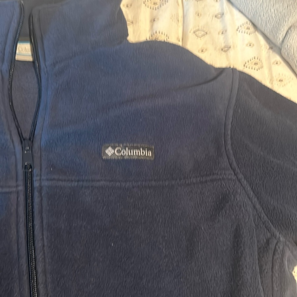 Unisex fleece Columbia jacket